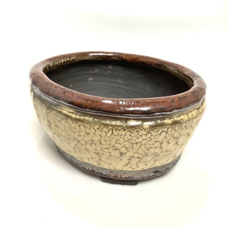 ミニ盆栽鉢　玉木啓子造   No.24　【サイズ85mm以下】１点もの現物撮影