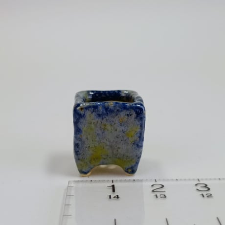ミニ盆栽鉢　玉木啓子造 　１点もの現物撮影 　№20260311F