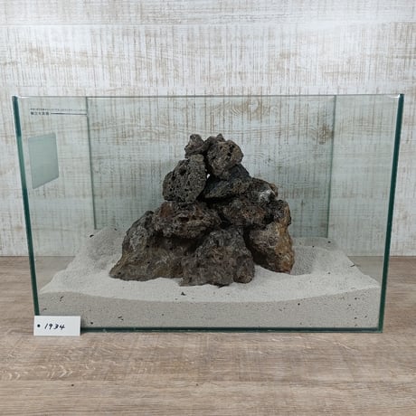 【在庫限定】火山岩石  (10個セット） No.1934  自然なレイアウトを作るのに最適な素材「【在庫限定】火山岩石10個ｾｯﾄ