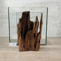 希少山型流木   Lサイズ　オンリーワン ★現物撮影  1点　No.1797(W約26㎝）  ★★オブジェ、インテリアにも★★