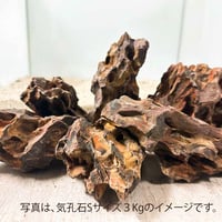 気孔石Sサイズ  おまかせ３㎏（kgあたり660円）