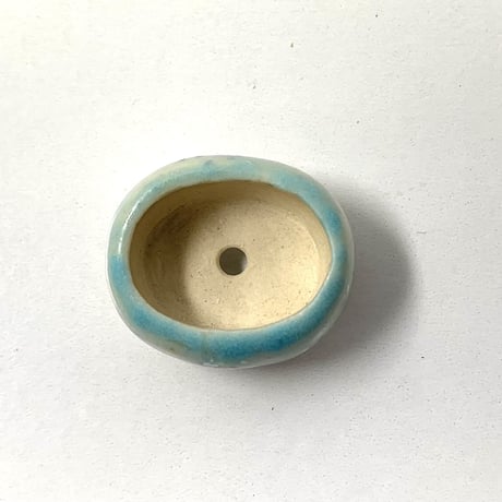 ミニ盆栽鉢　玉木啓子造   No.55【サイズ25mm以下】１点もの現物撮影