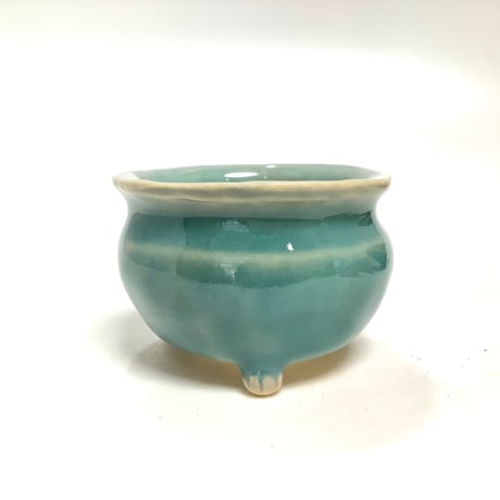 盆栽鉢 ミニ盆栽 鉢 豆盆栽 骨董品 陶芸品 円形 盆栽鉢 ミニ鉢 豆鉢 長辺 1.5〜2.1cm ミニ盆栽鉢 豆盆栽鉢 小品