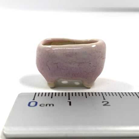 ミニ盆栽鉢　玉木啓子造   No.69　【サイズ22mm以下】１点もの現物撮影