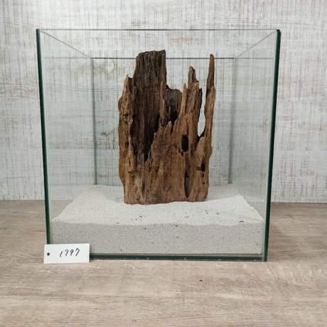 希少山型流木   Lサイズ　オンリーワン ★現物撮影  1点　No.1797(W約26㎝）  ★★オブジェ、インテリアにも★★