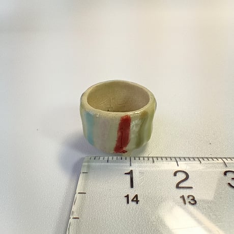 ミニ盆栽鉢　玉木啓子造 　１点もの現物撮影 　№20260130G