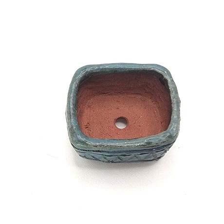 ミニ盆栽鉢　玉木啓子造   No.112　【サイズ約40mm以下】１点もの現物撮影