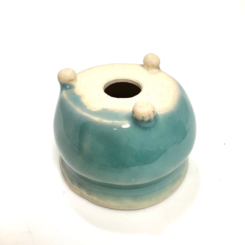 ミニ盆栽鉢 玉木啓子造 No.120 均釉丸鉢 | 流木専門店のアクア ミニ盆栽鉢 玉木啓子造 No.120 均釉丸鉢 | 流木専門店のアクア