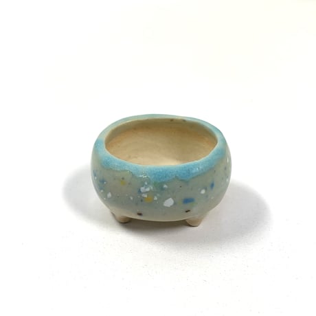 ミニ盆栽鉢　玉木啓子造   No.55【サイズ25mm以下】１点もの現物撮影