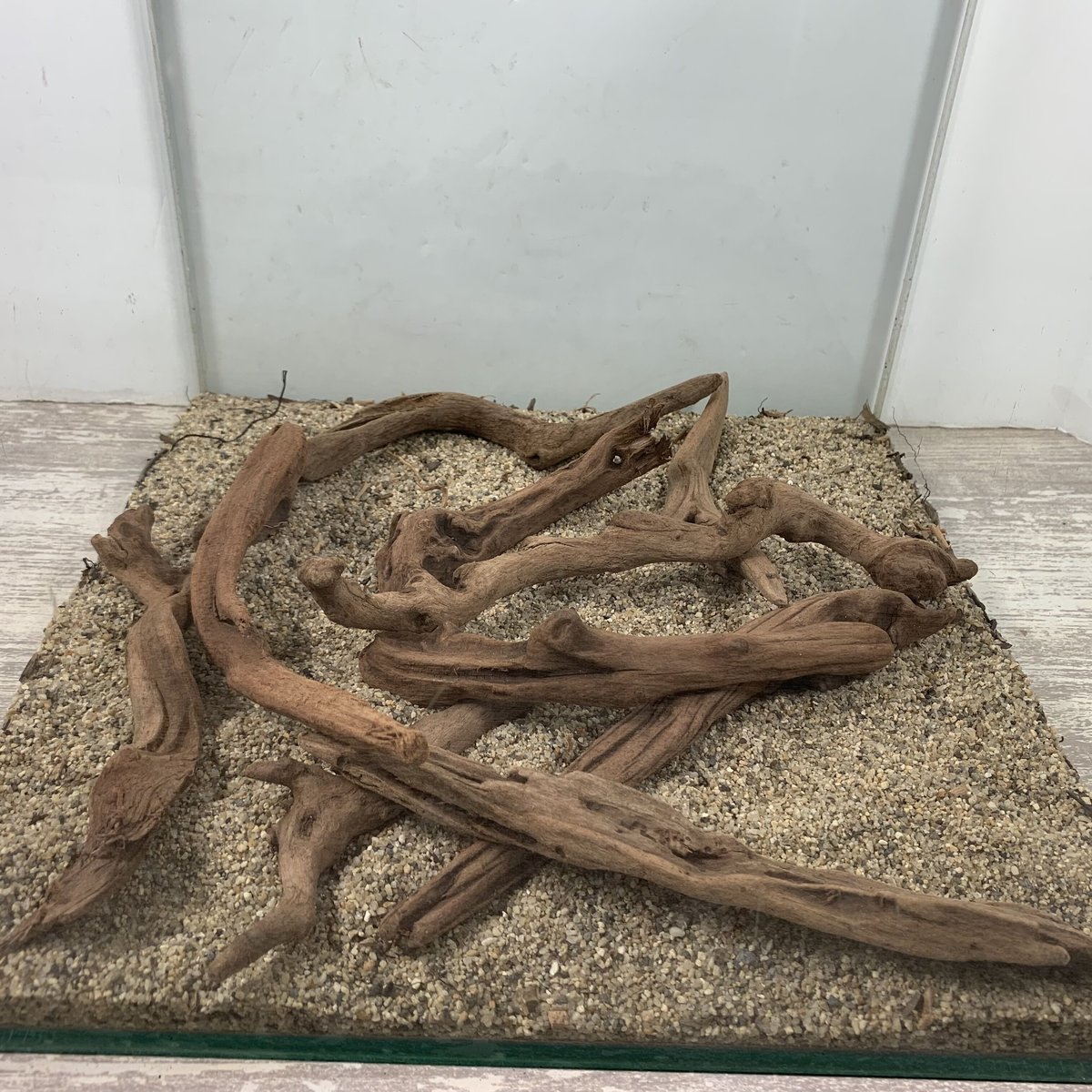 ショートスティック流木 10本×3セット（合計30本） （30cm水槽