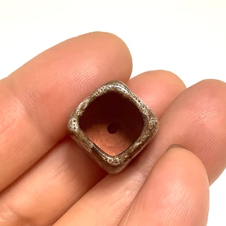豆盆栽鉢　玉木啓子造   No.65　【サイズ15mm以下】１点もの現物撮影
