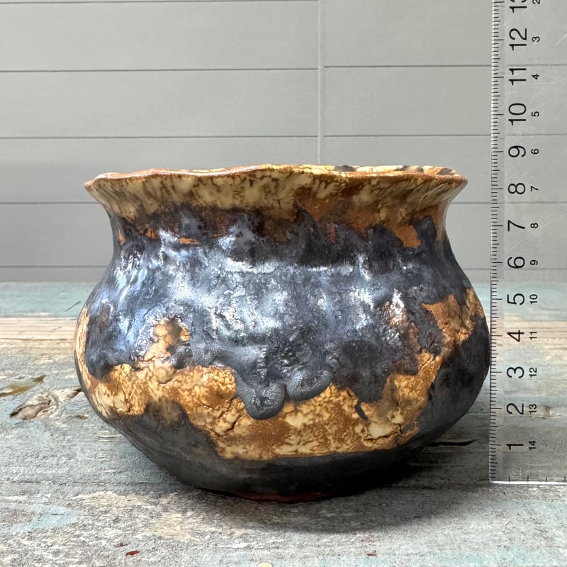 うさぎ庵製植木鉢 玉木啓子造 240624B | 流木専門店のアクア