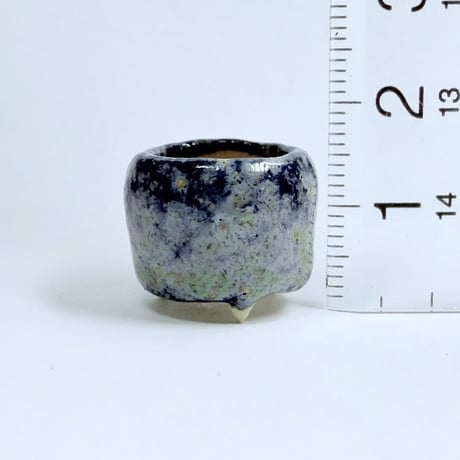 ミニ盆栽鉢　玉木啓子造 　１点もの現物撮影 　№20251222E