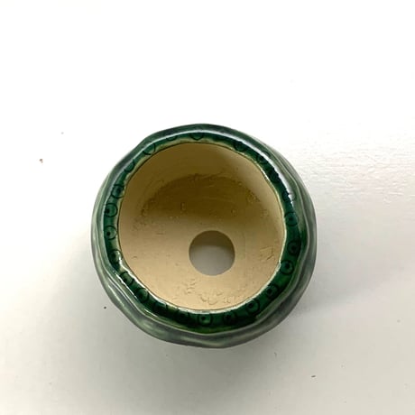 ミニ盆栽鉢　玉木啓子造   No.52　【サイズ50mm以下】１点もの現物撮影