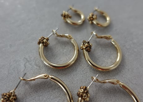 TUBU HOOP ／Gold