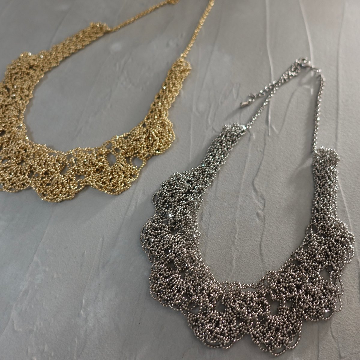 【SALUT DE MIEL】Middle mel necklace K02〜ネックレス NeckLace 002 | miebow.