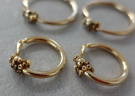 TUBU HOOP ／Gold