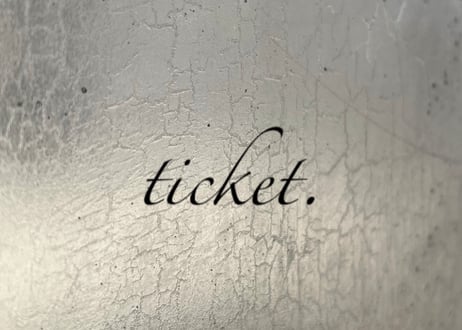 ticket.  ／ 2000