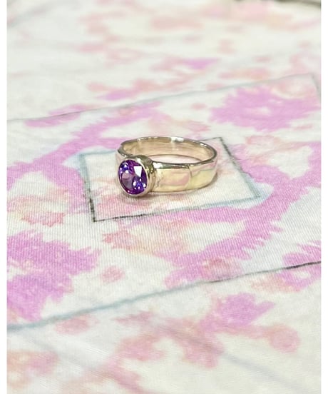 【残り僅か】Pink Tourmaline & 925 Star Silver/リング