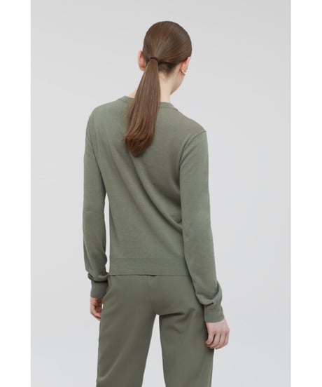 【残り僅か】CLOSED/リネンLSニットTOPS/3カラー