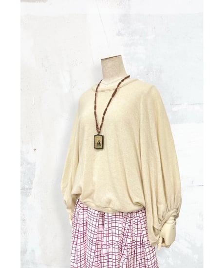 nina des criquets/Luang Por Thuat(ルアンポートゥワッド)モチーフ・Cocoa/ネックレス 4SN-35