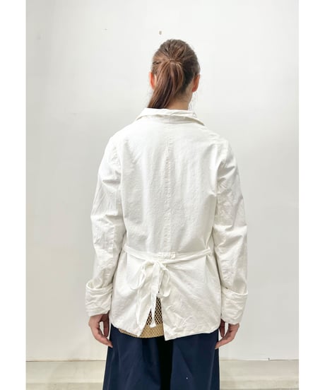 HannohWessel /Bio cottonジャケット/ホワイト