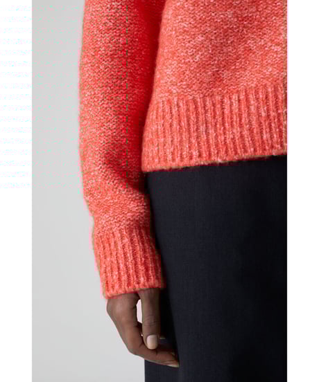 【残り僅か】CLOSED/ウール&コットンニットCardigan/Red