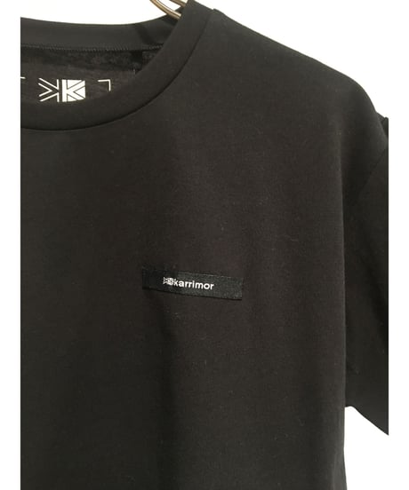 【残り僅か】Karrimor+Transit/Men'sサコッシュ付Tシャツ/ブラック