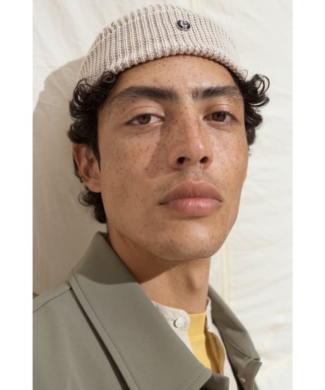 CLOSED/サマーニットキャップ/Grain beige