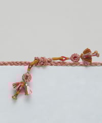 【残り僅か】CLOSED Unisex ／ハンドメイドベルト／Bright jasper