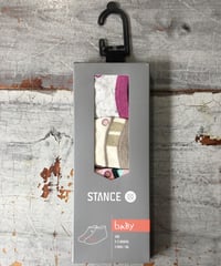 Stance ベビー女の子Socks / 6-12ヶ月用3足セット K100