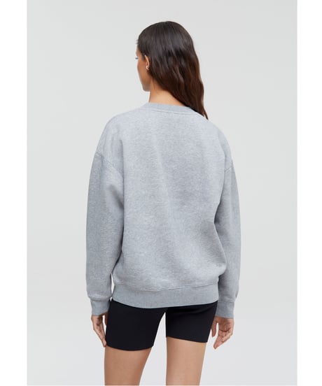 CLOSED/ｵｰｶﾞﾆｯｸ裏毛ｽｴｯﾄ/Logo/ Grey heather melange