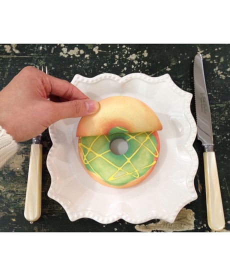 Donut pistachio Memo