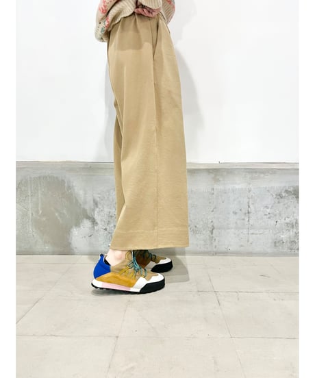 【残り僅か】CLOSED Unisex レースアップスニーカー/Golden brown