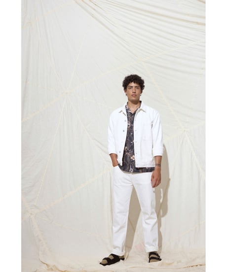 CLOSED Men's/フラワープリントシャツ/Black
