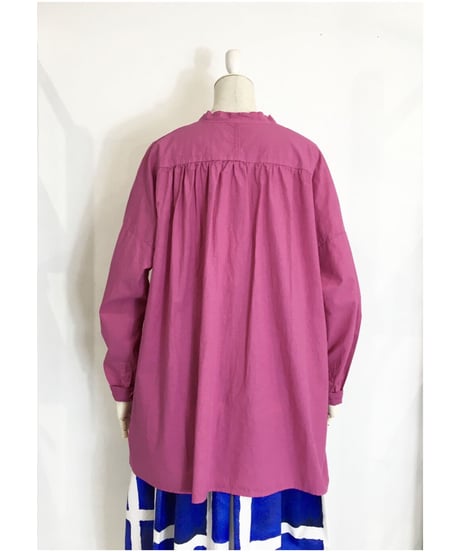 Lady'sコットントップス（マゼンタ)/HannohWessel  38