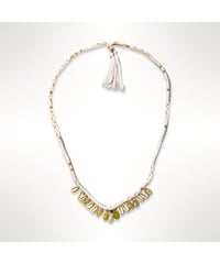 Maria and seashells ネックレス（ローズ紐）