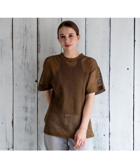 【残り僅か】Laurencebras/ﾒｯｼｭTｼｬﾂ/2ｶﾗｰ