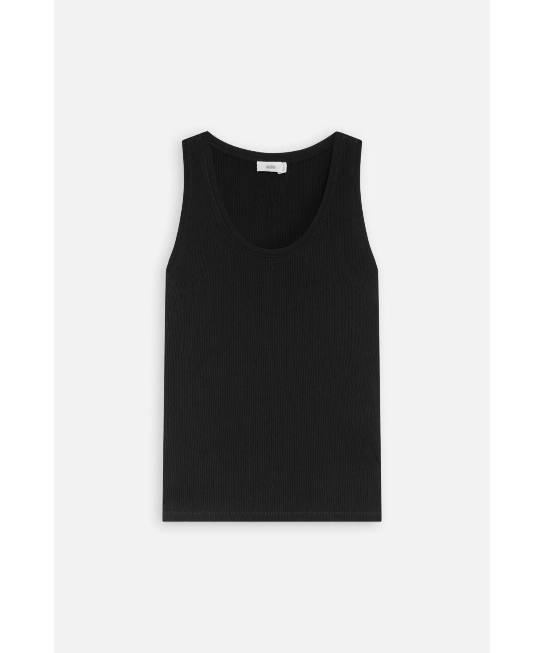 残り僅か】CLOSED/LOGOタンクトップカットソー/Black, White | ETTA