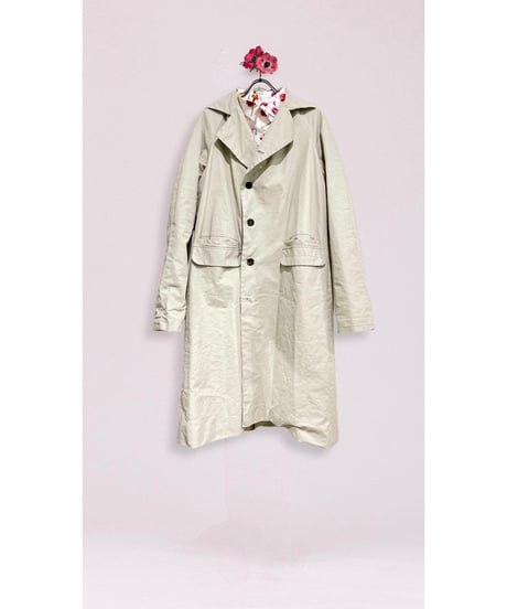 【残り僅か】Men'sフラワープリントシャツ/HannohWessel/レッド