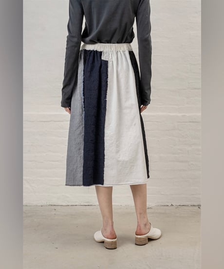 【残り僅か】Aequamente/パターンパネルスカート/マルチ