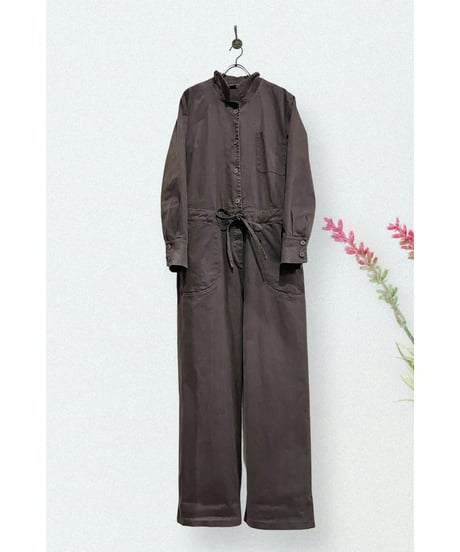 Aequamente/ｺｯﾄﾝｽﾄﾚｯﾁ／Jump suit