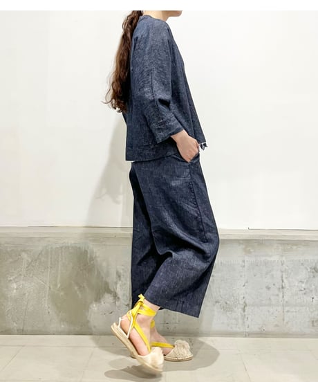 Mamab./リネンジャケット/デニム