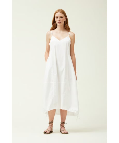 Cotton Poplin /パラシュート Dress/2カラー