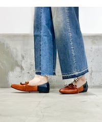 【残り僅か】OpenClosedポインテッドシューズ／バッファローレザー／2カラー