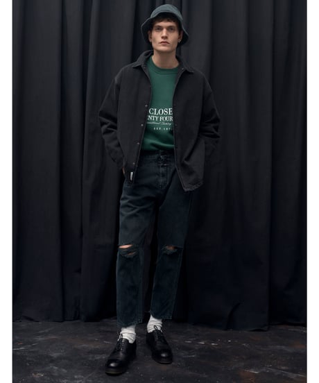 CLOSED Men's/ｵｰｶﾞﾆｯｸ裏毛ｽｴｯﾄ/Classic embroidery