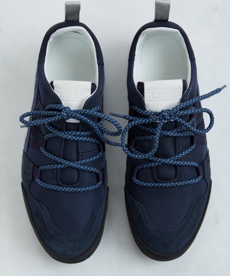 【残り僅か】CLOSED Unisex レースアップスニーカー/Dark night