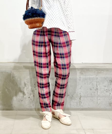 D-due Lab 948P Linen100％　パンツ