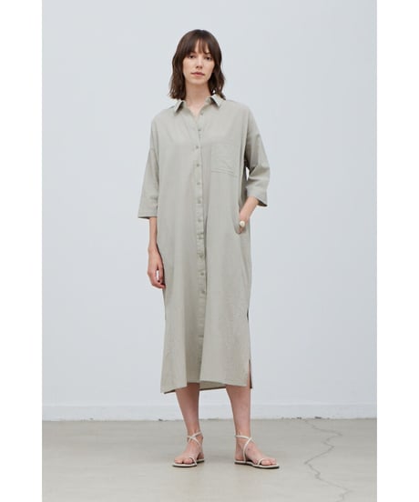 Cotton Shirt/Dress/Dry Thyme