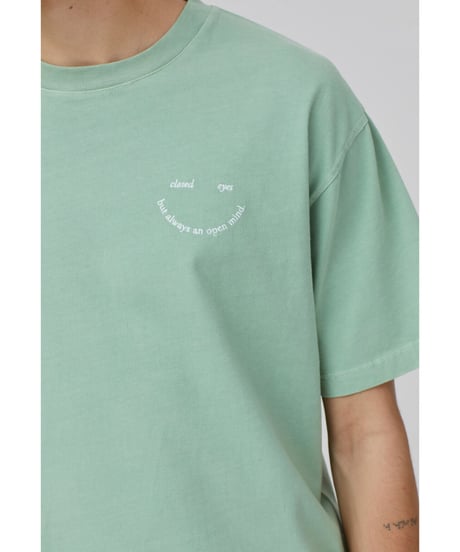 CLOSED Men's/オーガニックロゴ刺繍TEE/Summer mint